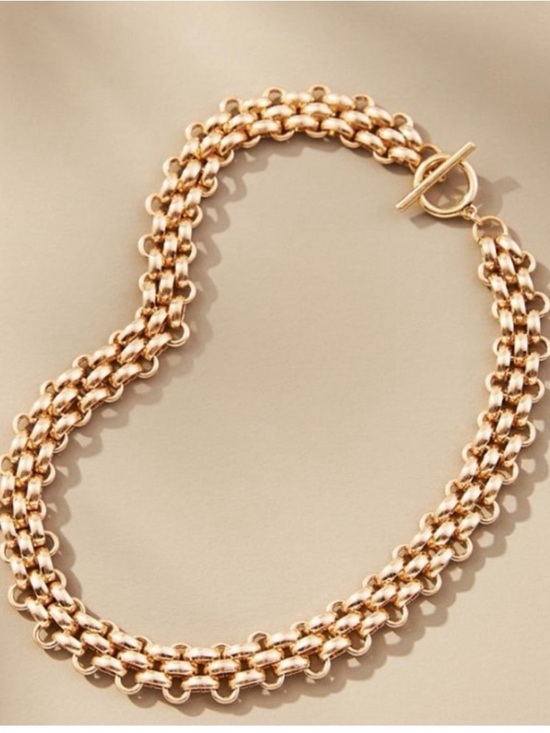 Anthropologie Accessories - Anthropologie Good Watchband Necklace 🔥